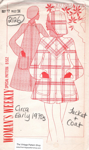 1970s vintage couture motif - couture,