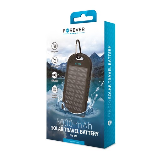 Power bank solaire forever - bank,