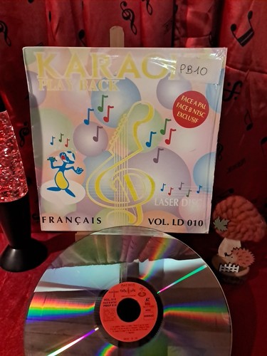 Laserdisc karaoke play back - laserdisc,