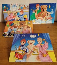 Boîte de cubes Bonne Nuit Les Petits Nounours Nicolas Pimprenelle / jeu ancien