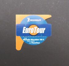 Autocollant 49 MICHELIN Bibendum pneu tyre sticker Aufkleber Eurotour 5x5cm