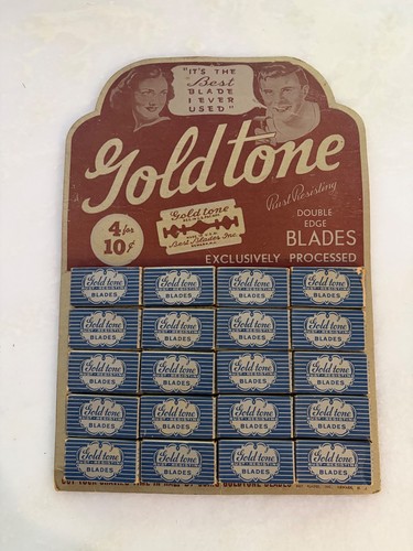 Ancien carton présentoir