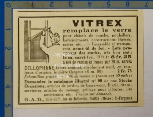 Vitrex cellophane remplace - remplace, le