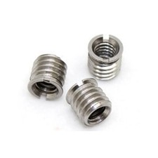 BENRO 1 lot de 3 adaptateurs Vis 1/8'' mâle 1/4'' femelle