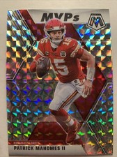 Patrick Mahomes Moasic Silver Prizm MVPs