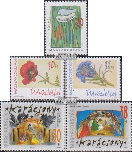 Timbres hongrie 2002 - timbres,