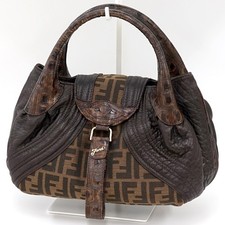 FENDI Zucca Spy Bag Handbag
