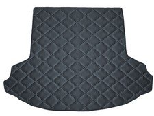 Matelassé Cuir éco GRAPHITE Tapis coffre pour Mazda 6 III GJ break 2012-...