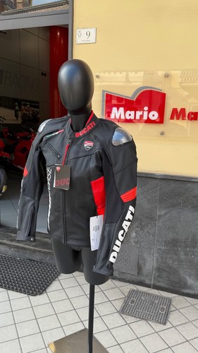 Veste moto cuir - de,