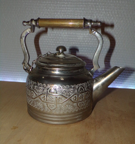 Théière marocaine métal - théière, en