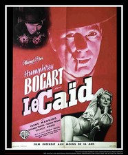 THE BIG SHOT Humphrey Bogart French Moyenne Vintage Movie Poster Original 1942