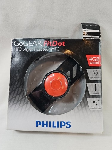 Philips gear fitdot 4gb mp3 - philips,