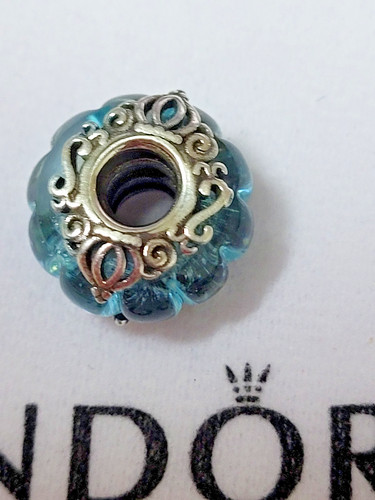 Charm pandora verre murano - pandora, de