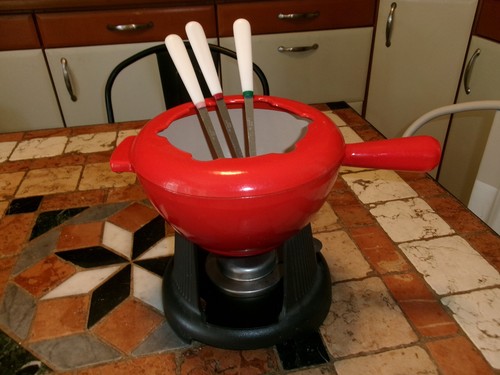 Creuset service fondue - service, a