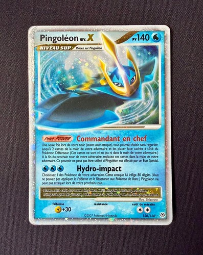 Carte pokémon pingoleon niv - carte, niv.x