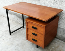 Bureau design 50 60 attribué pierre guariche ? Paulin ? Desk
