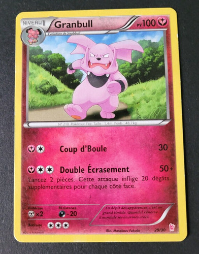 Carte pokémon promo 30 - pokémon, n°29/30