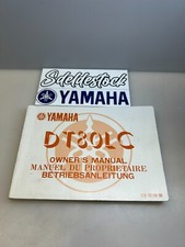 manuel propriétaire owners manual betriebsanleitung yamaha 37a-28199-80 dt 80 lc