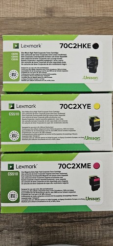 Lot cartouches toner - cartouches, lexmark