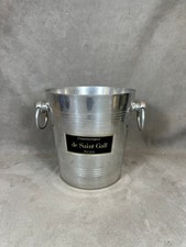 De Saint Gall Metal Champagne Bucket Made in France 1970s