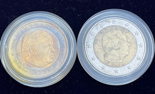 Monnaie euro monaco rainier - euro,