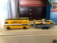 SAVIEM SG2   ASSISTANCE RALLY  + REMORQUE  MAISON +ALPINE A 442 LM  1/43