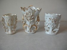 Lot de 3 anciens petit vase