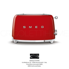 Grille pain smeg rouge - smeg, poli