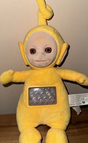 Yellow teletubbie plush - yellow,