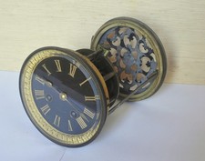 Mouvement de pendule de Paris, cadran marbre noir, Vincenti