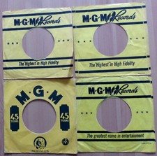 POCHETTE  ORIGINAUX CIBLE  M.G.M   POUR 45T