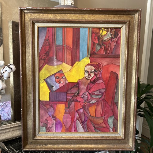 Tableau huile sur - huile, toile