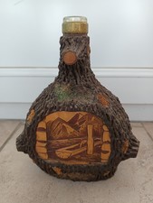 Bouteille décorative rustique