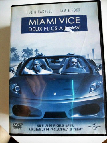 Dvd miami vice - deux, à