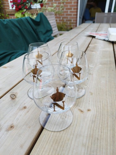 Verres liqueur napoléon - 5, à