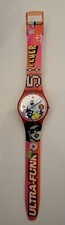 Montre Swatch Ultra Funk Fever 1997 musique - fashion - vintage Suisse - Swiss
