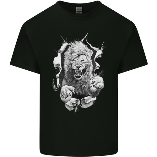 Shirt enfant lion déchirant - lion,