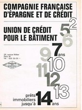 PUBLICITE ADVERTISING   1966