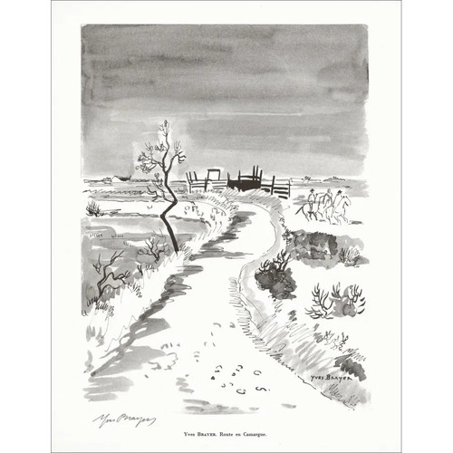 Brayer yves lithographie - -,