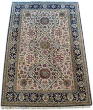 Tapis persan fait mains Ghom