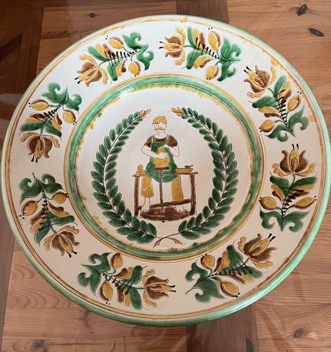 Plat poterie hongrois - plat,