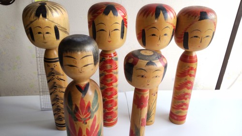 Lot poupées japonaises - lot, de