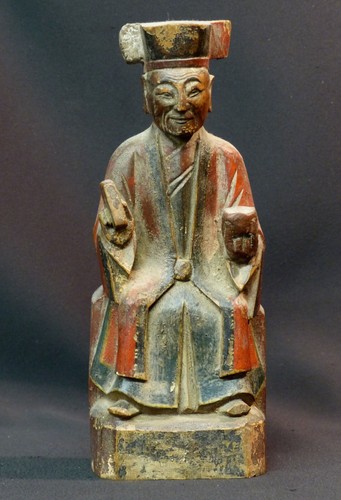 Art chine qing 19è statue - c1,