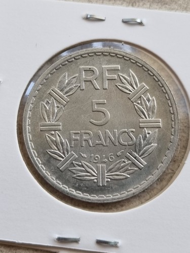 Francs lavrillier alu 1946 - 5,