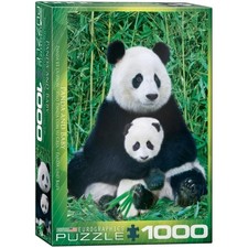(EG60000173) - Eurographics Puzzle 1000 Pc - Panda Bear & Baby