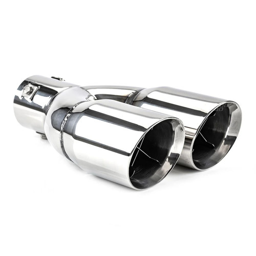 Embout échappement double - embout, d'Échappement