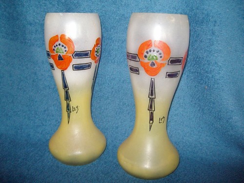 Paires vases art déco - art,