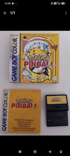 Pokémon pinball game - pinball, (game