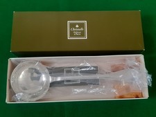 CHRISTOFLE LOUCHE A CREME Modèle Albi Métal argenté Ménagère Etui d'origine