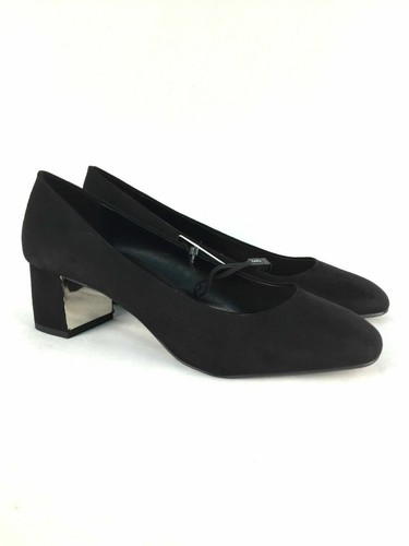 Zara noir escarpin talon bloc - zara,
